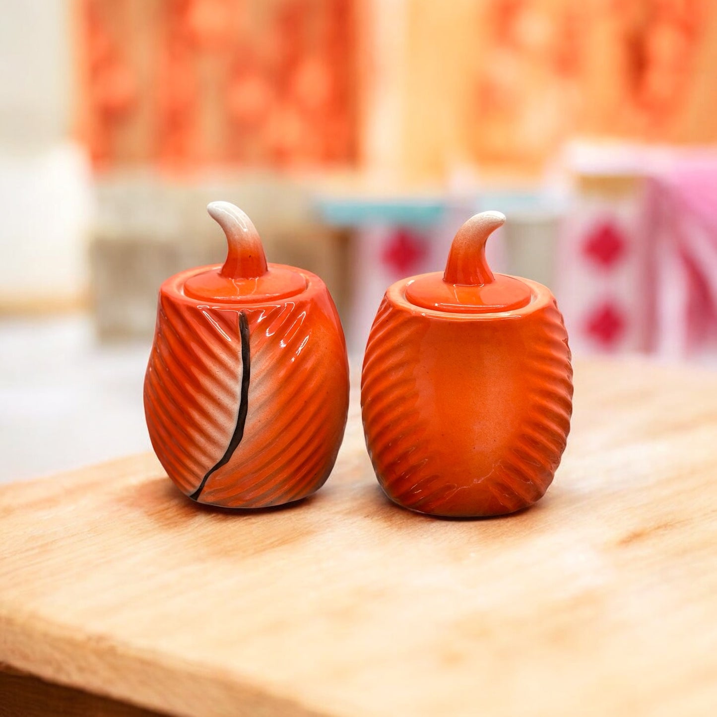 Handcrafted Ceramic Spice Jars